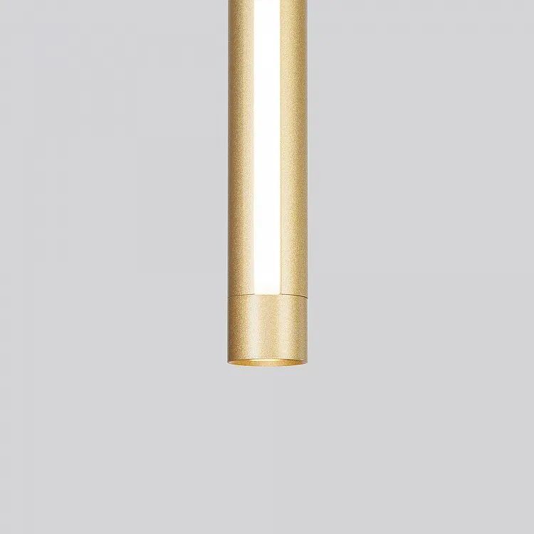 Светильник подвесной Eurosvet Strong 50189/1 LED матовое золото