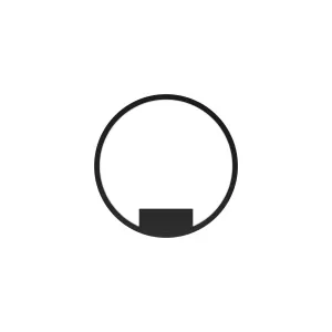 Настенный светильник (бра) Maytoni MOD058WL-L25BK