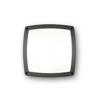 Светильник уличный настенно-потолочный Ideal Lux COMETA AP3 ANTRACITE 082240