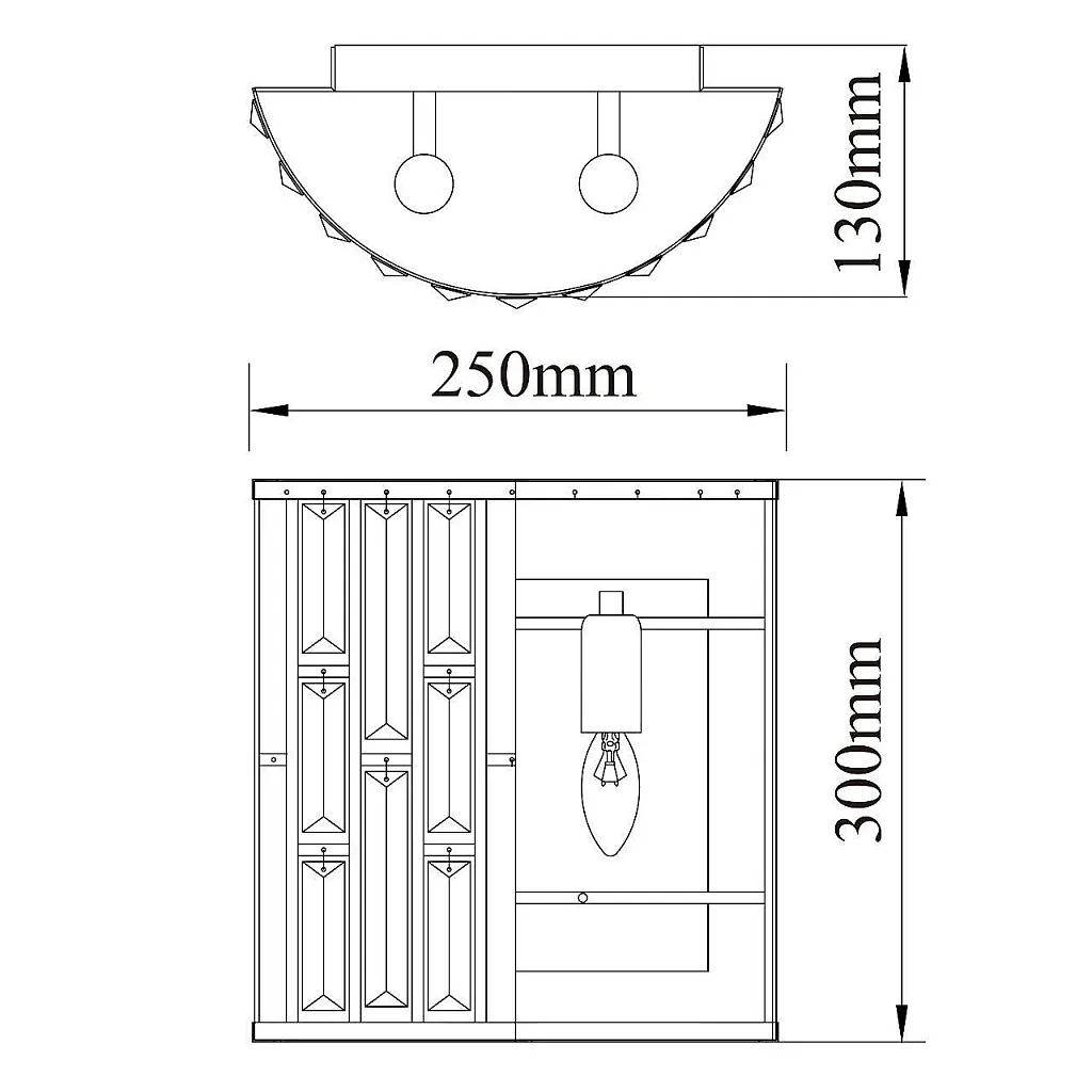 Бра MW-Light Монарх 121020102