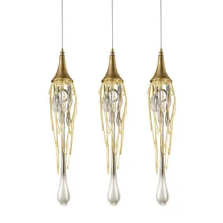 Светильник подвесной Delight Collection Goddess Tears P68009L-3 gold