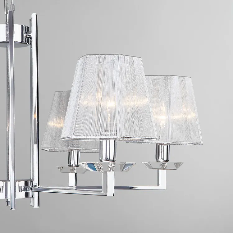 Светильник подвесной Eurosvet Alegria 60125/6 хром Smart