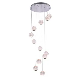 Люстра каскадная Delight Collection Elliot Diamante MD20001012-12A chrome