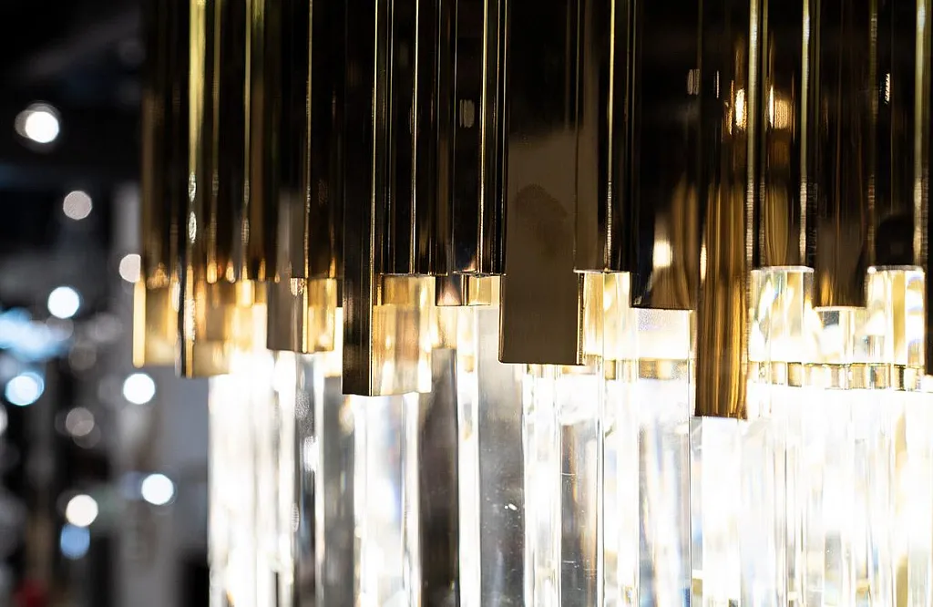 Люстра подвесная Delight Collection Barclay A006 L16 gold