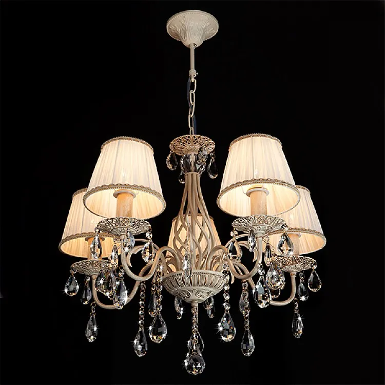 Светильник подвесной Eurosvet Amelia 10054/5 белый с золотом