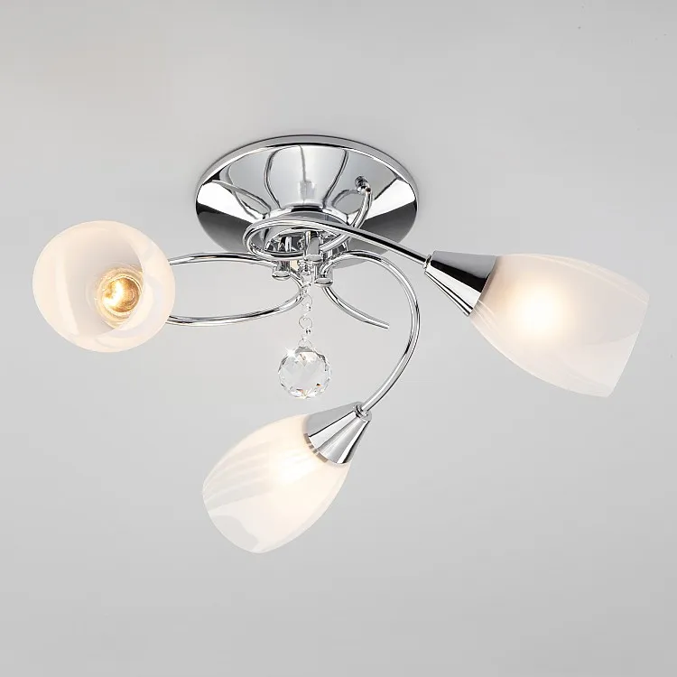 Светильник потолочный Eurosvet Virginia 30100/3 хром