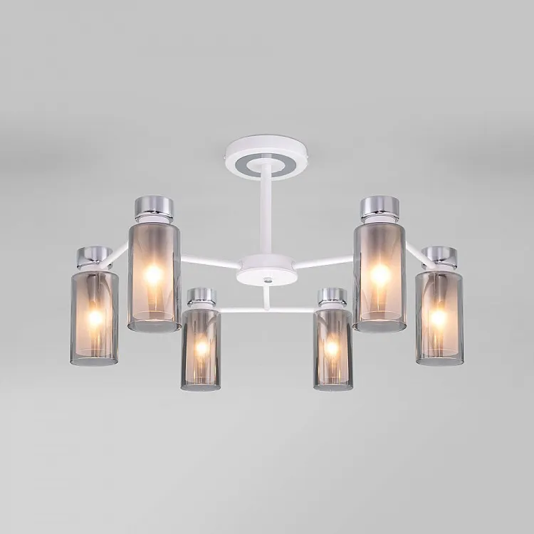 Люстра потолочная на штанге Eurosvet Amado 70115/6 белый