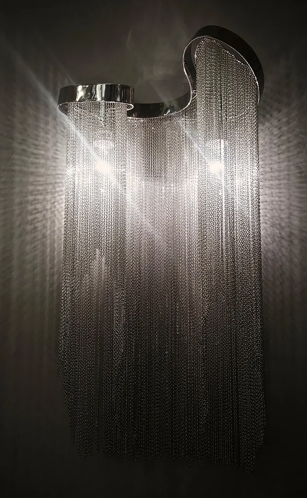 Бра Delight Collection Stream KM011W-2 aluminum