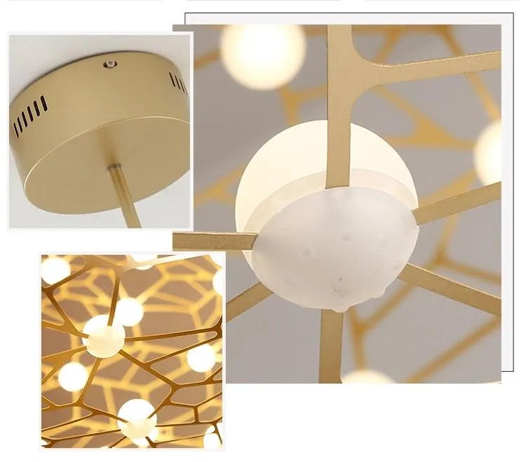 Люстра подвесная Delight Collection 8900 9922P/S gold