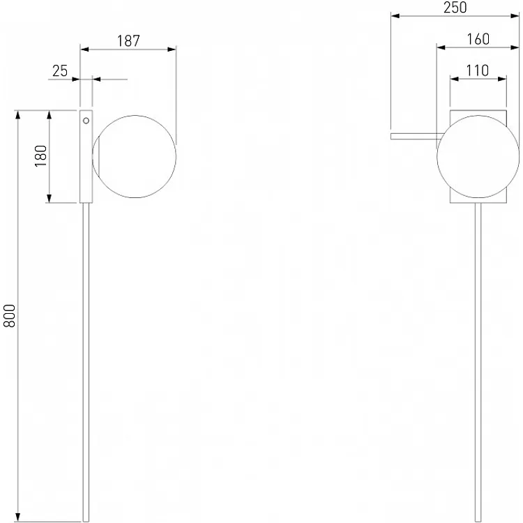 Бра Eurosvet Fredo 40033/1 белый