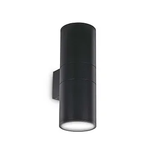 Светильник уличный настенный Ideal Lux GUN AP2 BIG NERO 092317