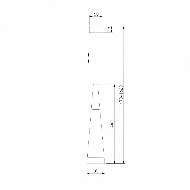 Светильник подвесной Elektrostandard Dlr038 038 DLR038 7+1W 4200K хром