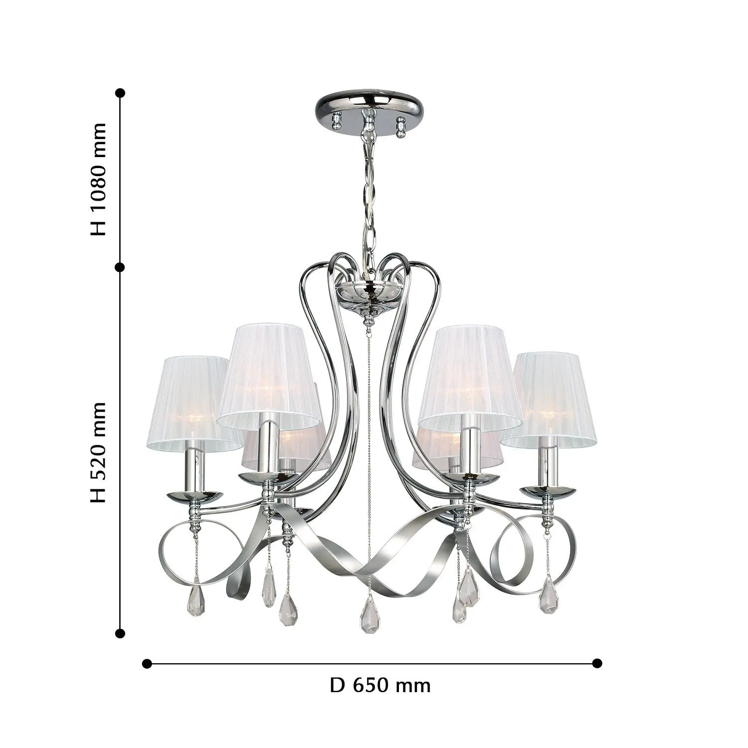 Люстра подвесная Favourite AMABILIS 2597-6P