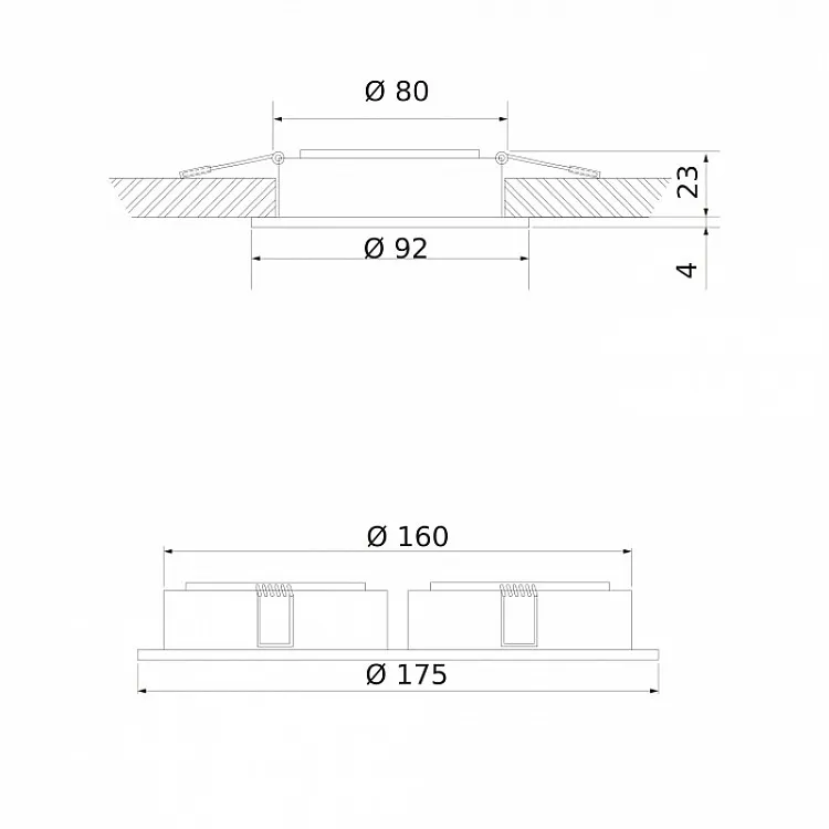 Светильник точечный Elektrostandard 1081/1-2 &amp; 1091/1-2 1081/1-2 &amp; 1091/1-2 1081/2