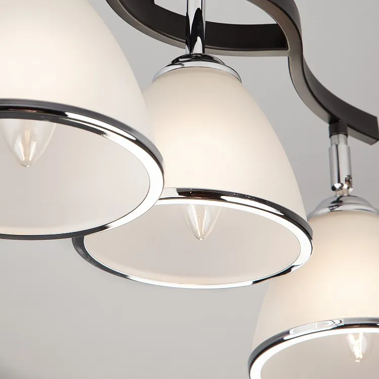 Светильник потолочный Eurosvet Ontario 9612/3 хром/венге