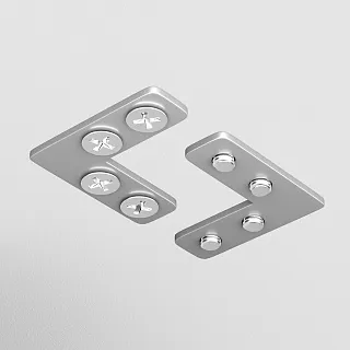 Комплектующие для встраиваемой магнитной трековой системы Maytoni Accessories For Tracks Exility TRA034CL-SC-42S