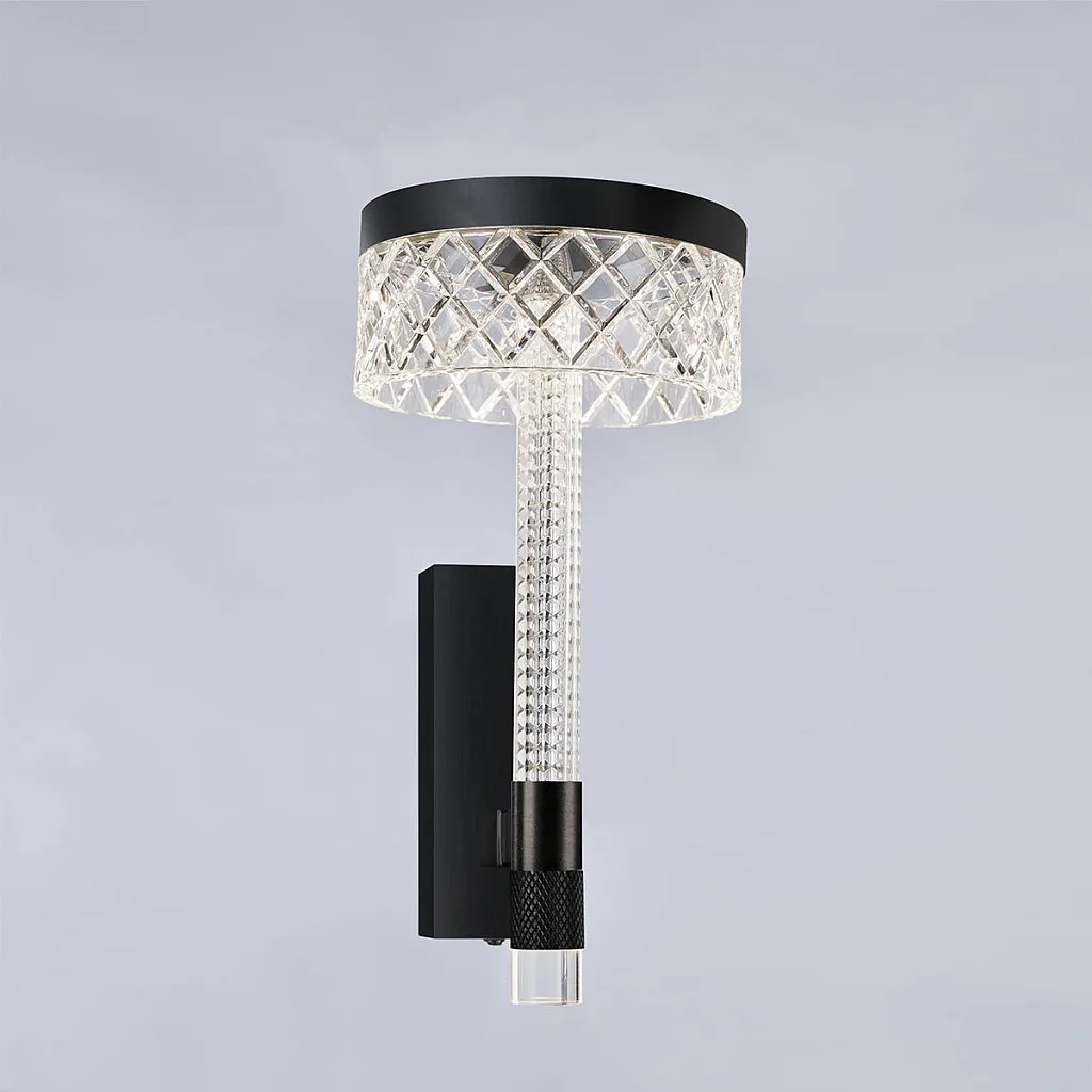 Бра Delight Collection Diamond cut MB21020075-1A matt black