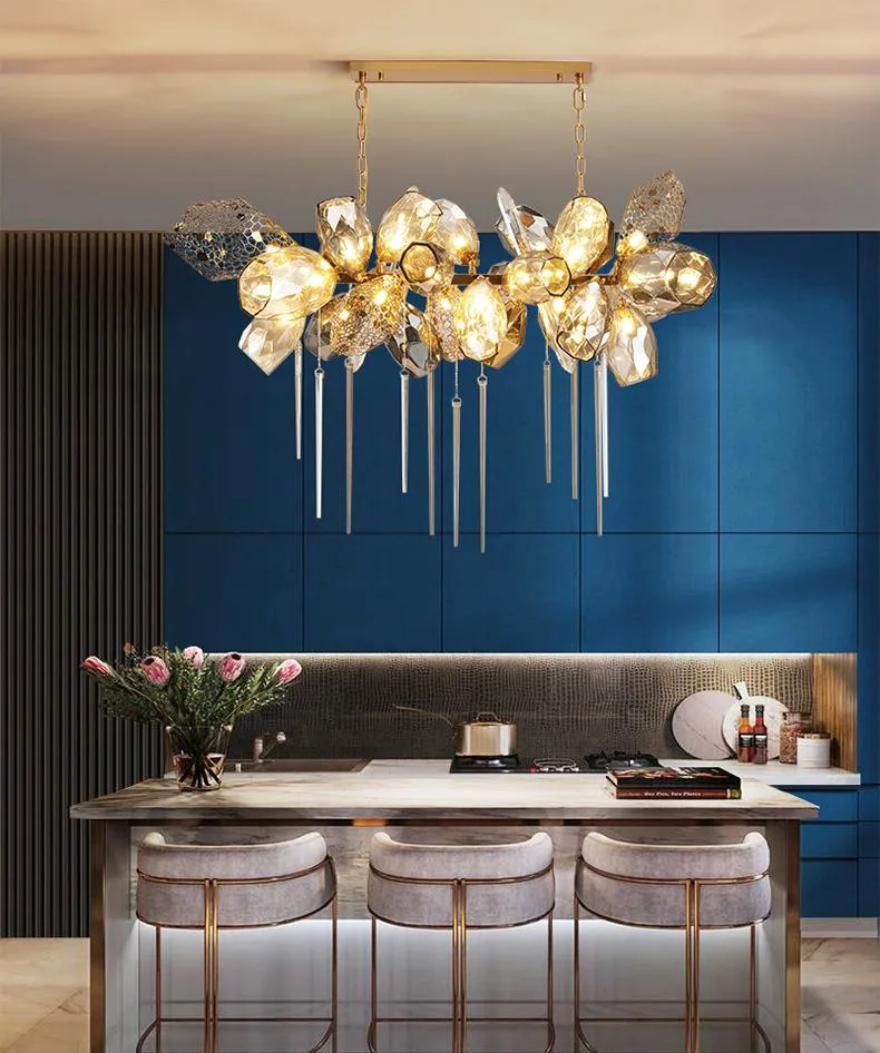 Люстра подвесная Delight Collection Britannica 8898P/BL gold/smoky