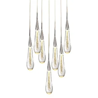 Светильник подвесной Delight Collection Pour MD-023B-7 chrome