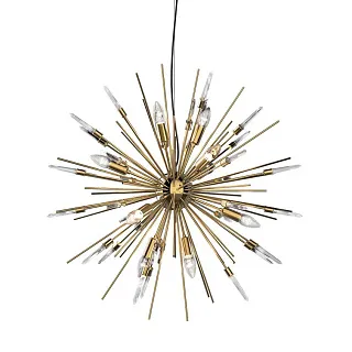 Люстра подвесная Delight Collection Boivin MD2094-12A gold/rock crystal