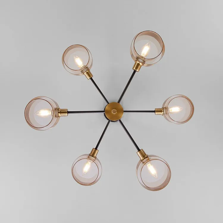 Светильник потолочный Eurosvet Arcada 70127/6 черный