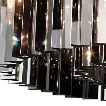 Люстра подвесная Delight Collection 1920s Odeon 9513C/600R black/smoky