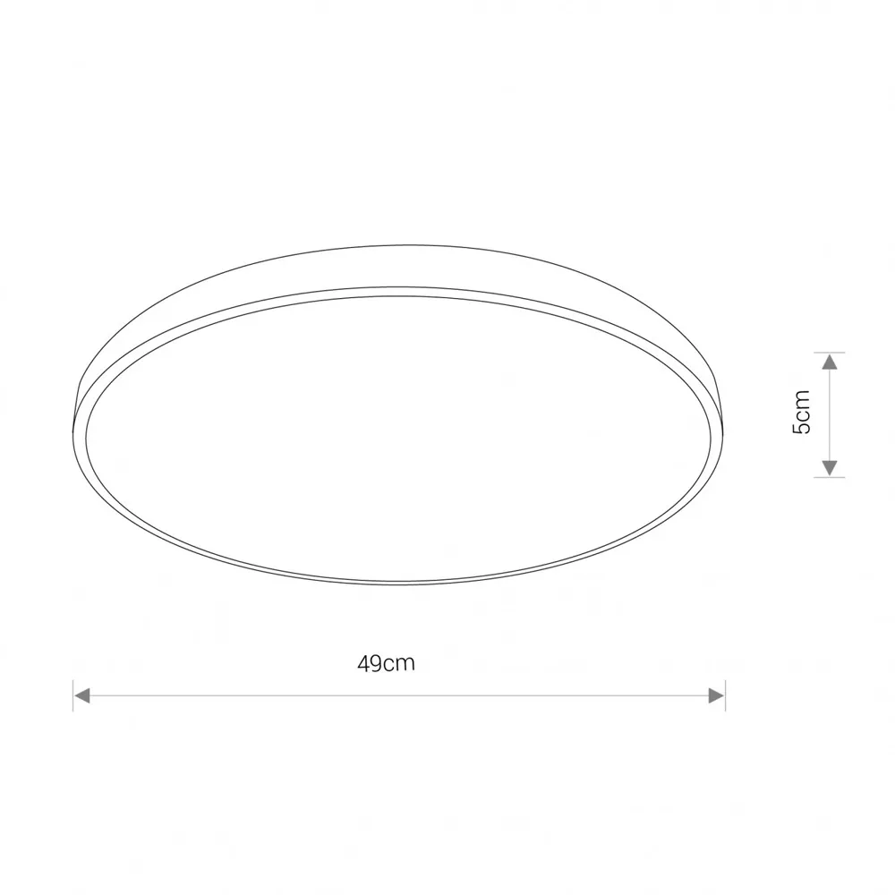 Светильник потолочный Nowodvorski Agnes Round Led 8205