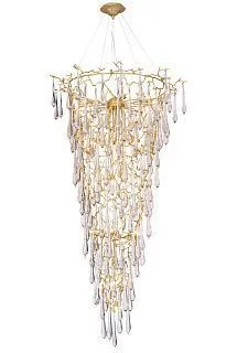 Люстра Crystal Lux REINA SP34 D1200 GOLD PEARL