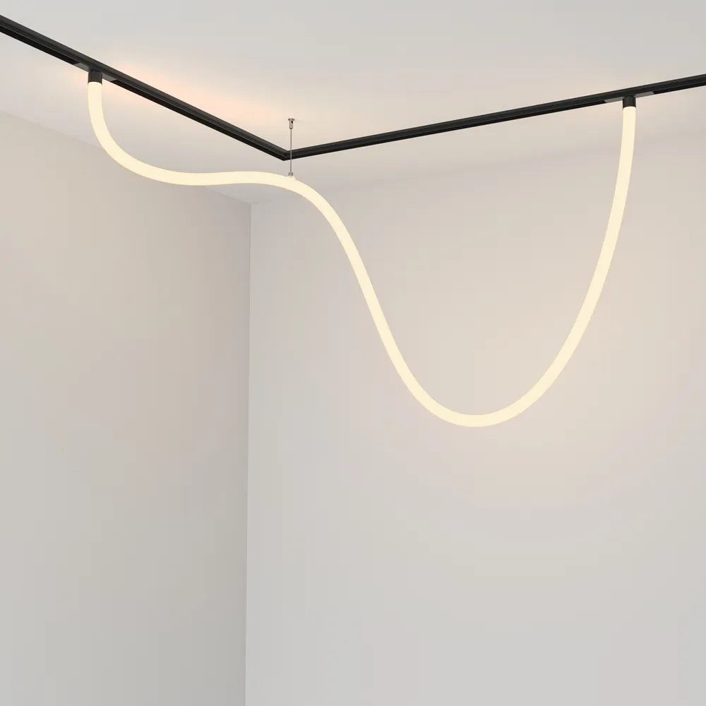 Светильник трековый магнитный подвесной Maytoni Tau TR101-2-50W3K-B