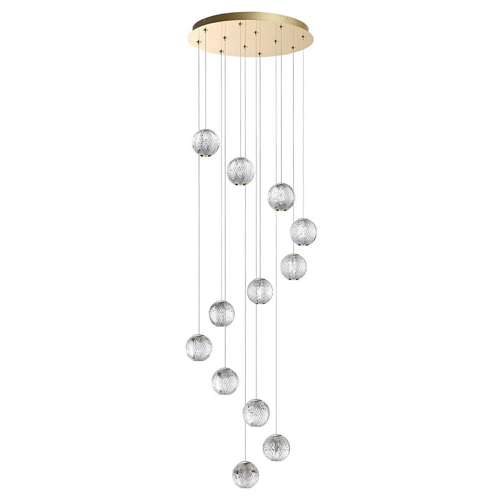 Люстра каскадная Odeon Light Crystal 5008/56L