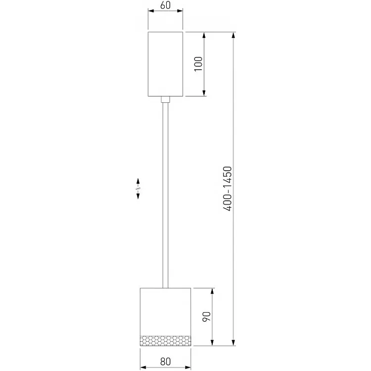 Светильник подвесной Elektrostandard Lead 50243 LED
