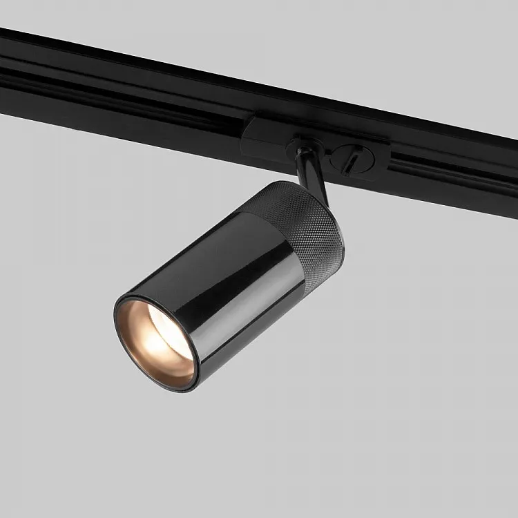 Светильник трековый Elektrostandard Riffe 85512/01 9W 4200K чёрный жемчуг однофазный