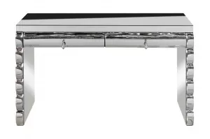 Консоль ArtHomeDecor King YJS-011 стекло 120*35*78 серебристый