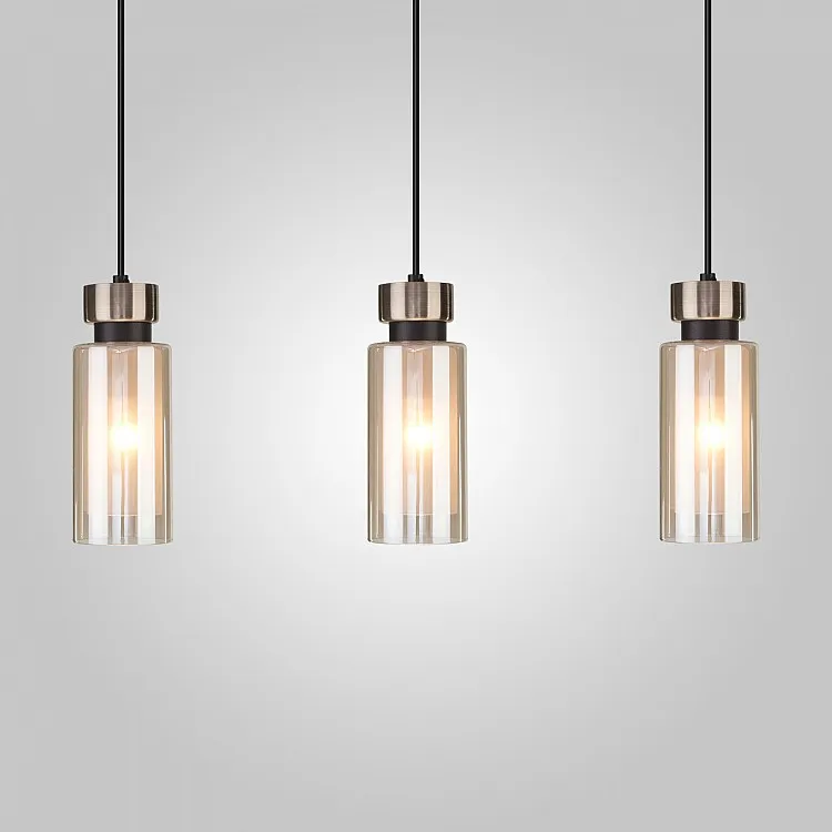 Светильник подвесной Eurosvet Amado 50115/3 черный