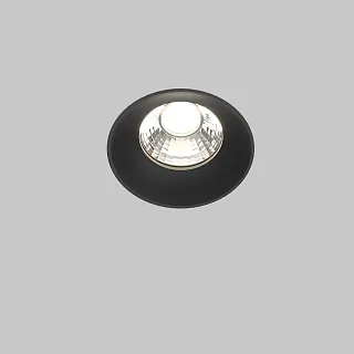 Встраиваемый светильник Maytoni Round DL058-12W4K-TRS-B