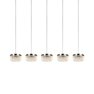 Светильник подвесной Delight Collection Diamond cut MD21020075-5B satin nickel