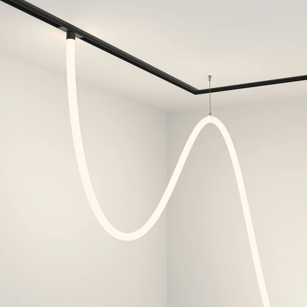 Светильник трековый магнитный подвесной Maytoni Tau TR101-2-100W4K-B