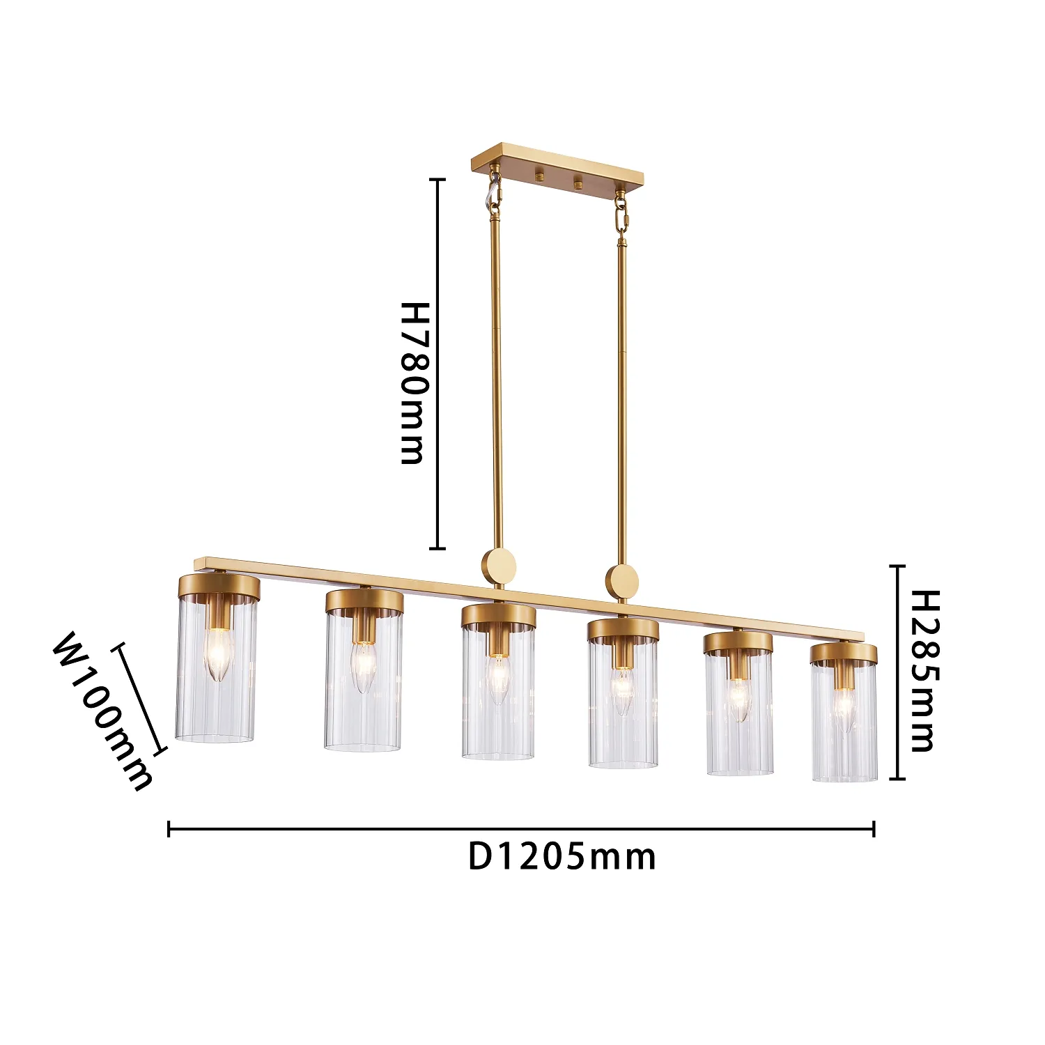 Люстра подвесная Favourite RADIALES 3099-6U