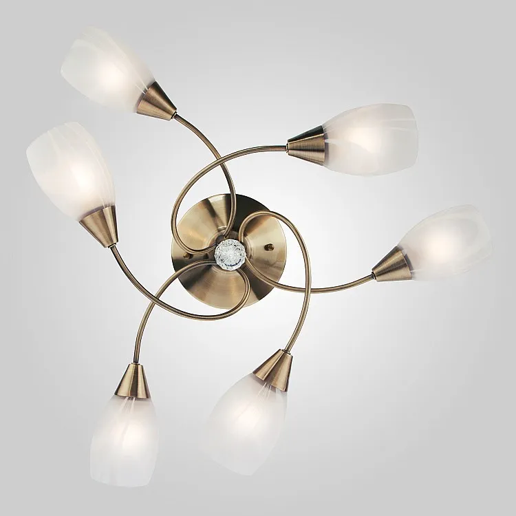 Светильник потолочный Eurosvet Virginia 2275/6 античная бронза