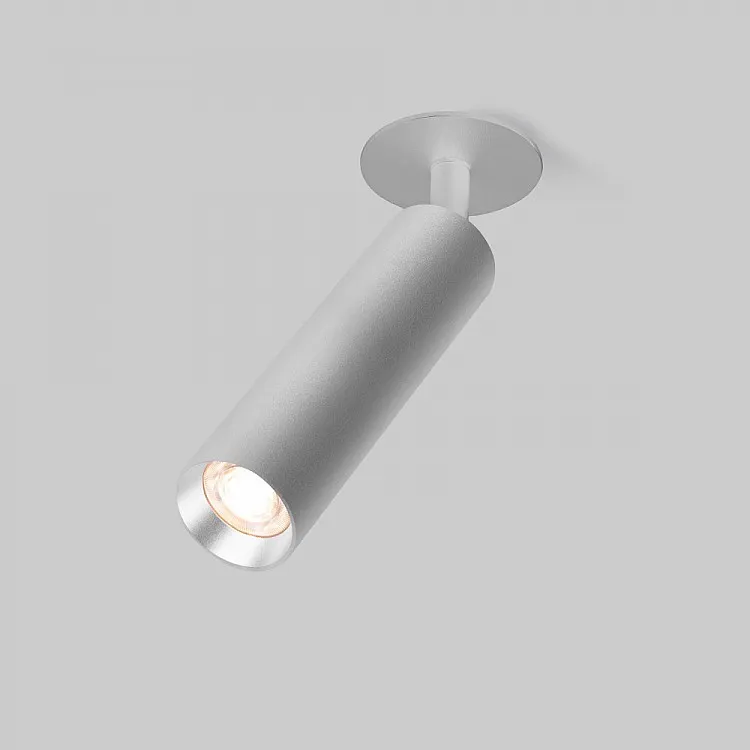 Светильник точечный Elektrostandard Diffe 25040/LED 8W 4200K серебро