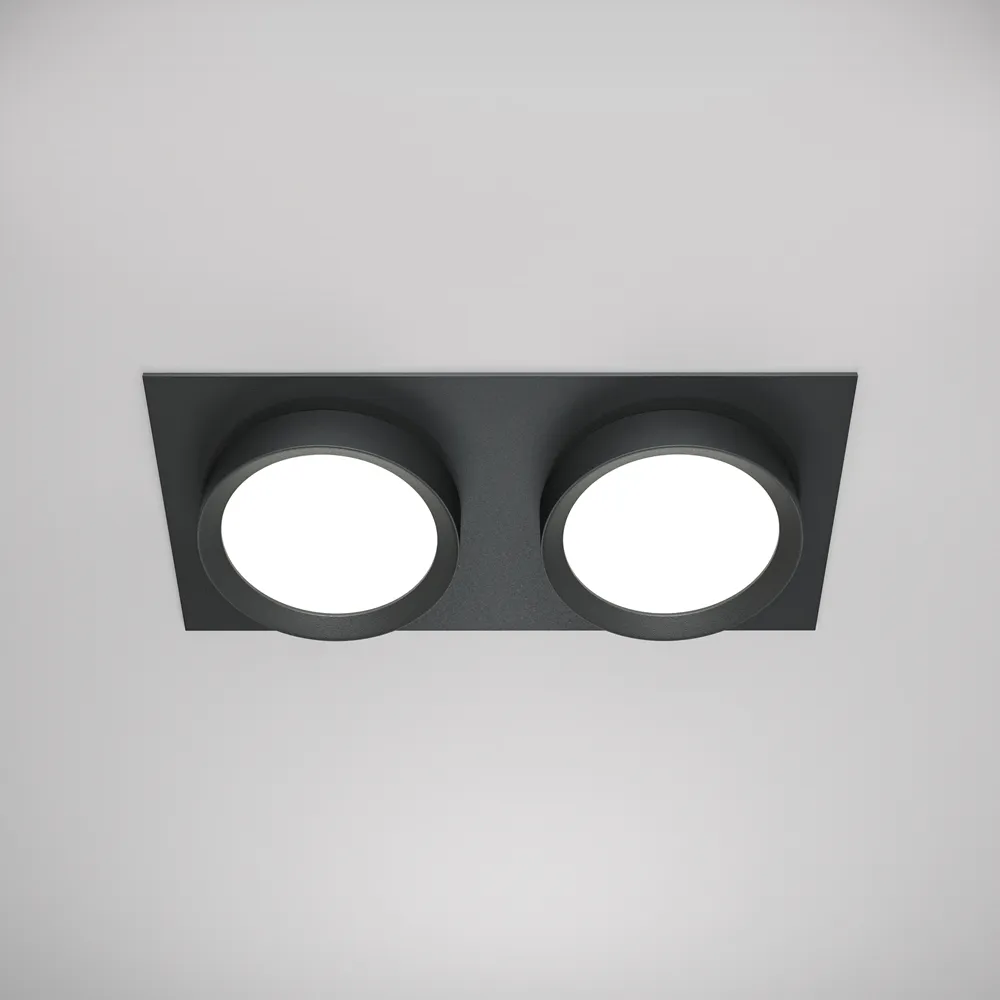 Встраиваемый светильник Technical DL086-02-GX53-SQ-B