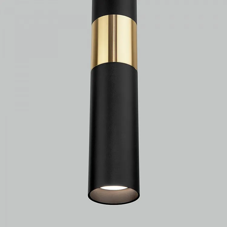 Светильник подвесной Eurosvet Viero 50097/1 черный/золото