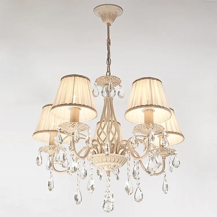 Светильник подвесной Eurosvet Amelia 10054/5 белый с золотом