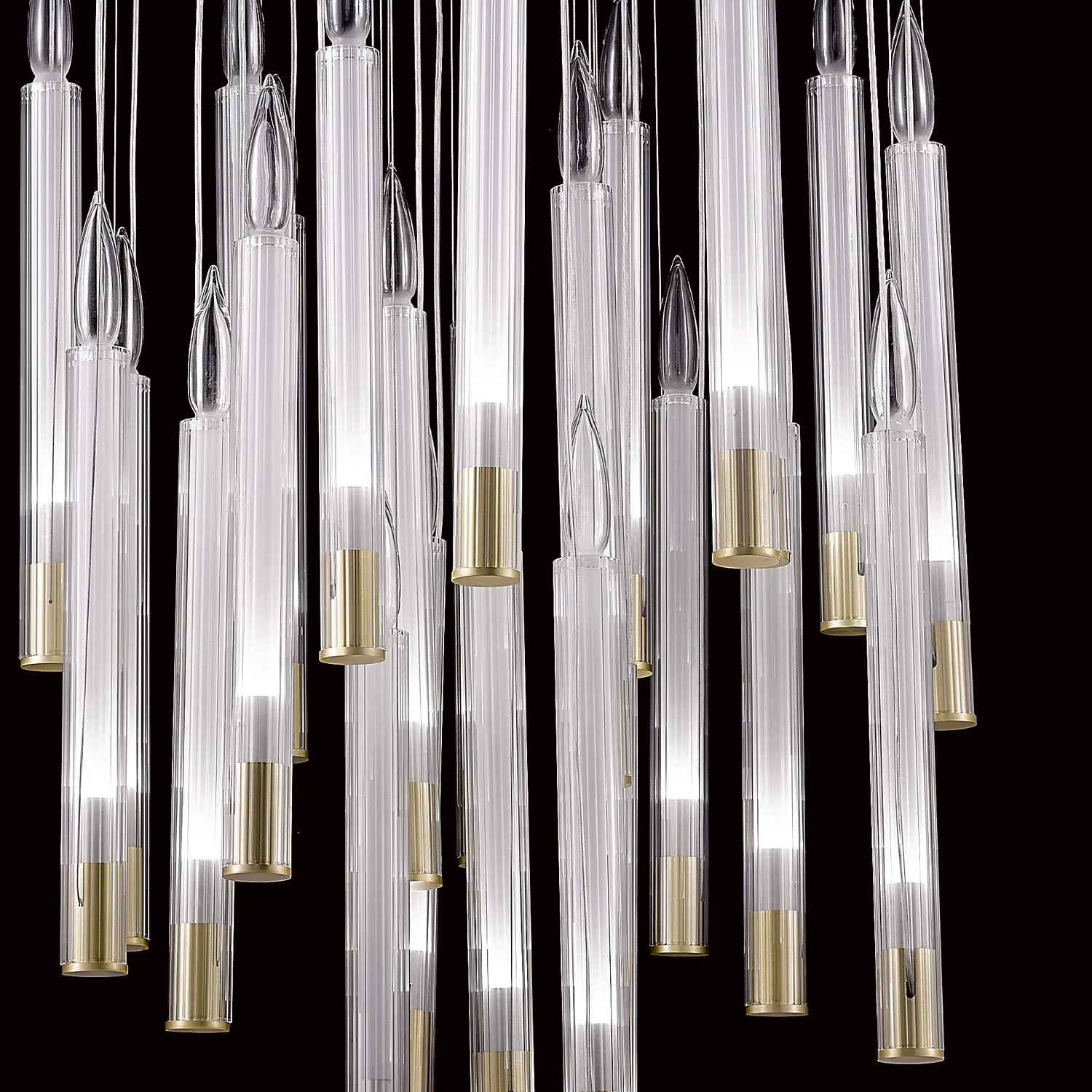 Светильник подвесной Delight Collection Candle P68094-25 brass