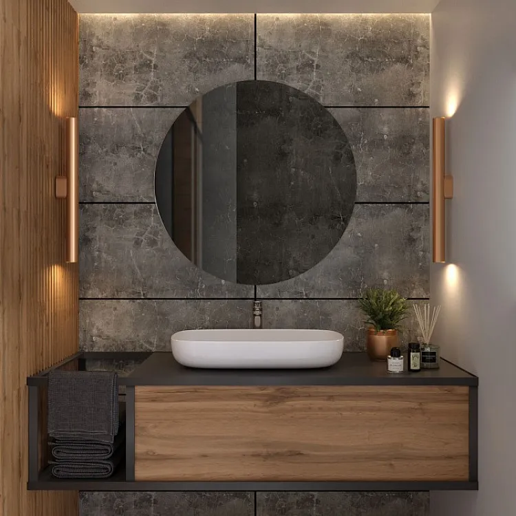 Бра Elektrostandard langer 40124/LED матовое золото