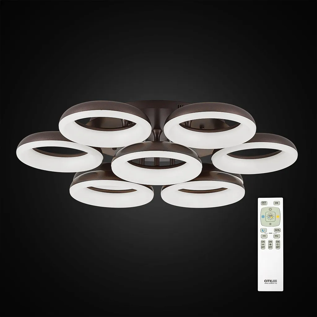 Люстра потолочная Citilux Паркер CL225195R