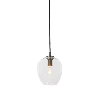 Светильник подвесной Delight Collection Bubble KG0579P-1 brass/clear