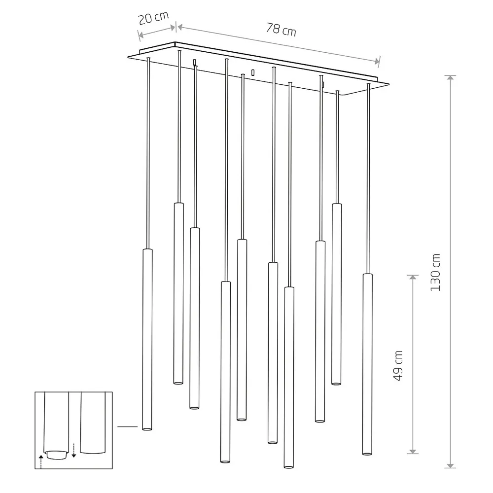 Люстра потолочная Nowodvorski Laser 490 8923
