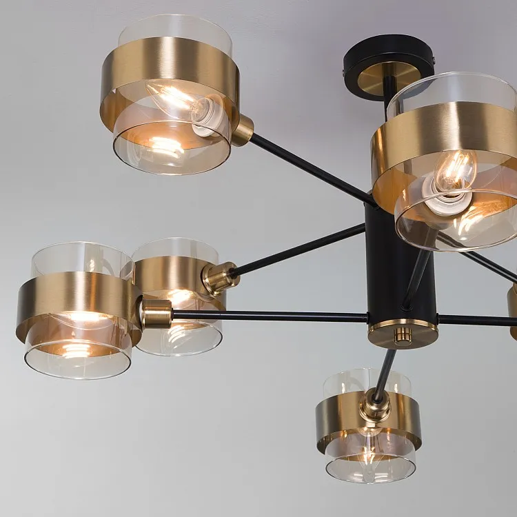 Светильник потолочный Eurosvet Arcada 70127/8 черный