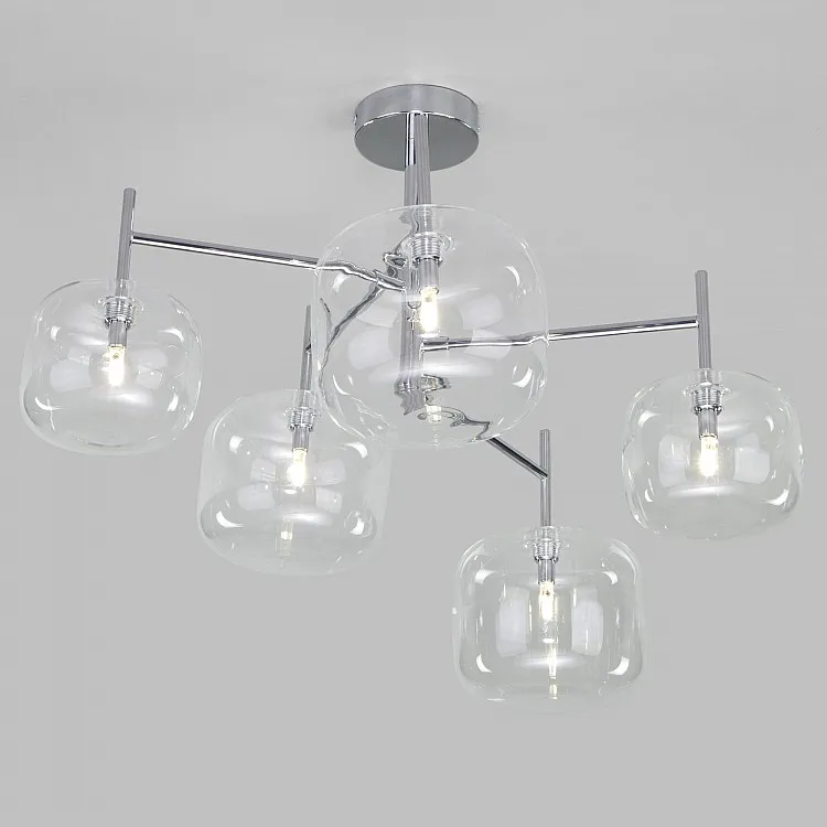 Светильник потолочный Eurosvet Jar 70128/5 хром